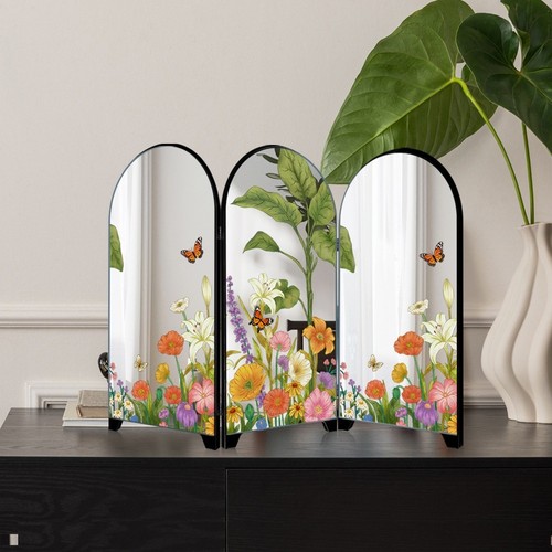 Paravent miroir acrylique - paravent,