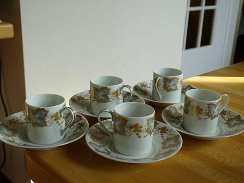 Limoges anciennes tasses - 5,