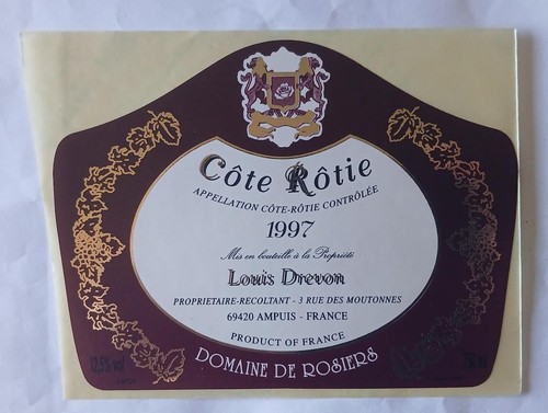 Lot etiquette de côte - ,