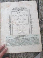 PARTITIONS ANCIENNES  OLD