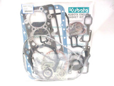 16661-99062 GENUINE OEM KUBOTA OVERHAUL GASKET KIT V2203 UPPER AND LOWER