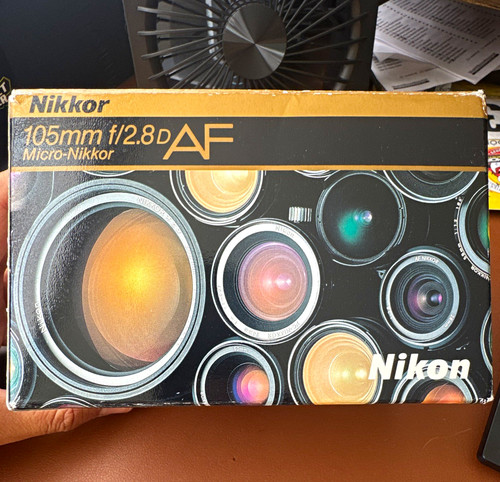 Nikon micro nikkor 105mm - nikon, af