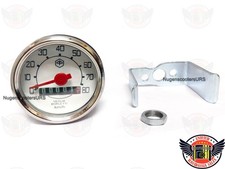 Vespa V50 50 N 90 Speedometer Contachilometri Round 80 Km/h Ø = 48mm
