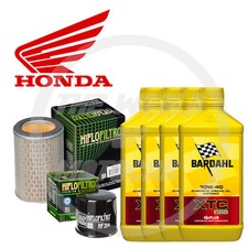 Honda CBF N 600 2004 2007 Set / Entretien Huile Bardahl 10W40 + Filtres X Moto