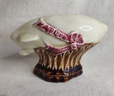 Antique Onnaing sling piggy bank, balloon, zeppelin