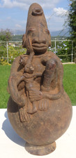 Jarre Mangbetu 38  cm Congo R.D.C.    Art Africain