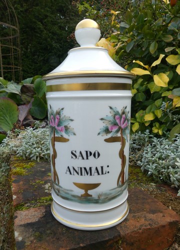 Ancien pot pharmacie - ancien, a