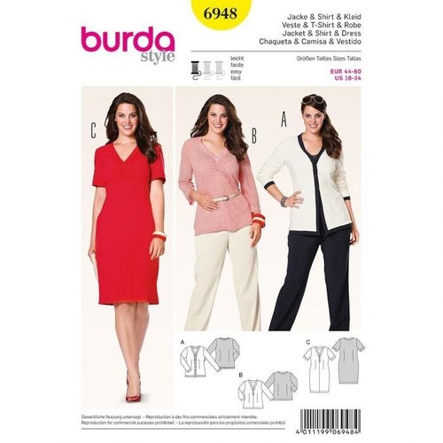 6948 patron burda creations - 6948,