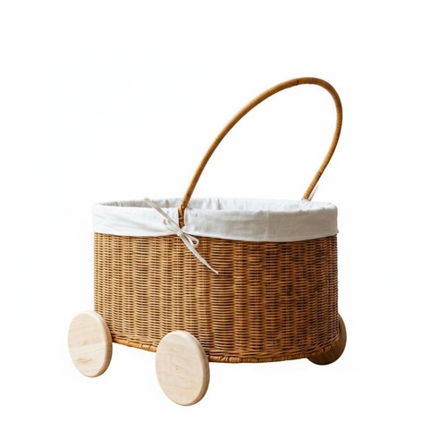 Panier jouets rotin à - panier,