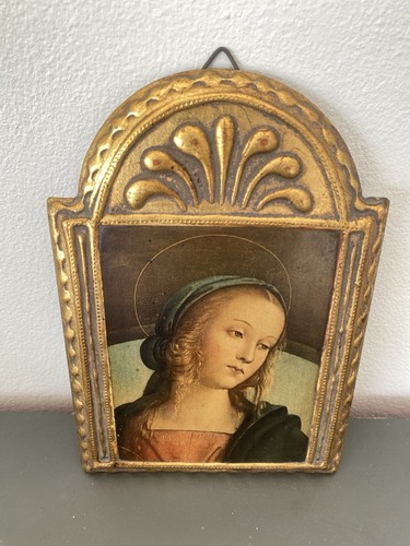 Ancienne plaque religieuse - plaque,