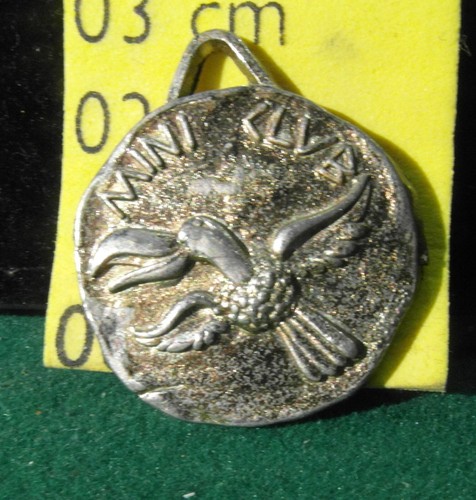 Médaille dorée club - dorée,