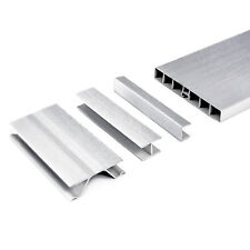 100mm ALUMINIUM SATINÉ 1,5m PLINTHE DE CUISINE PVC meubles protection cuisine