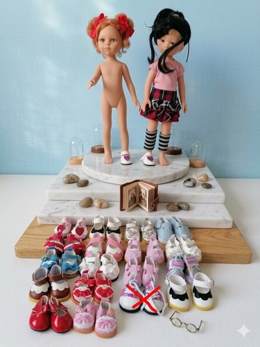 Chaussures poupée corolle - de,