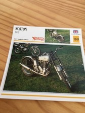 Norton 500 T Trial 1949  Carte Collection moto Atlas UK