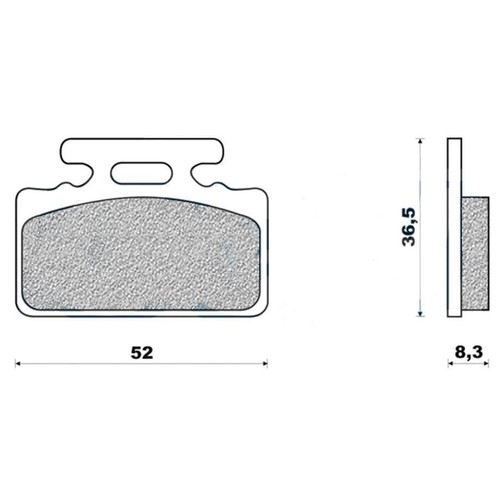 Plaquettes frein g1054 - de,