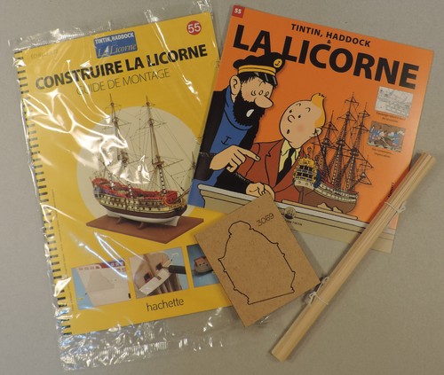 Tintin construire licorne - construire, la