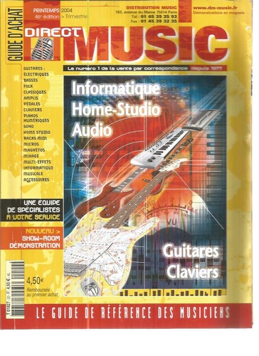 Catalogue direct music - music,