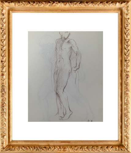 Sculpteur druet né - sculpteur, en