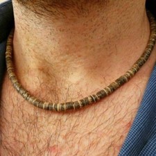 Collier Homme de perles en Bois (47 cm)