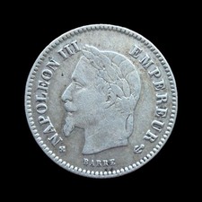 ​Pièce Argent 20 Centimes