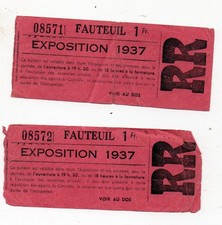 vieux papiers lot 2 Tickets