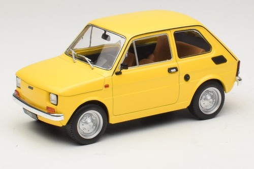 Fiat 126 jaune mcg - fiat,