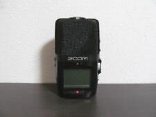ZOOM H2n linear PCM Handy Portable Digital Audio Recorder Black Tested