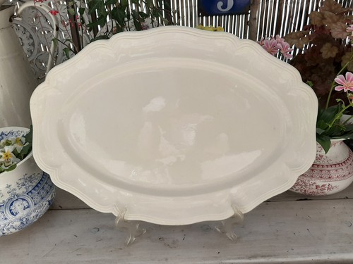 Plat ovale sarreguemines - plat,