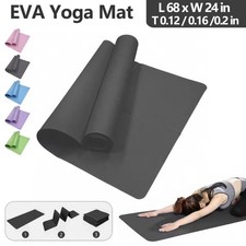 tapis de yoga pliable , tapis d'exercice de finesse pliant .