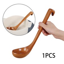 Louche à soupe en bois