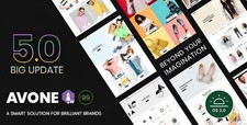 Avone Shopify Theme Multipurpose ECommerce Template, Création Site Web & SEO