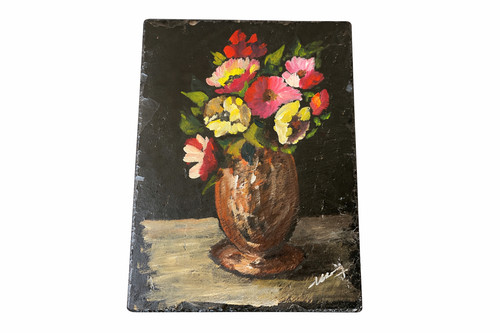 Tableau bouquet fleurs - tableau,