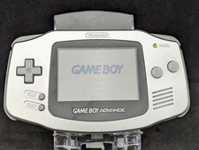 L4526 Nintendo Gameboy Advance console Silver Japan GBA
