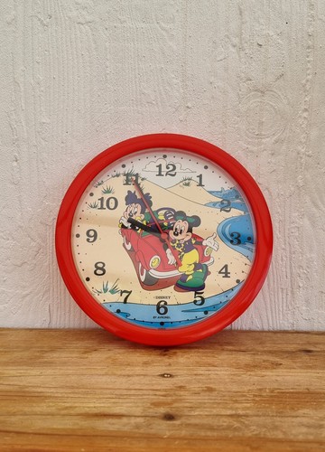 Horloge murale mickey disney - horloge,