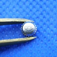 ANTIQUE Vintage TAG HEUER Krone Crown Silver 4.44 x 3.04mm Watch Crown