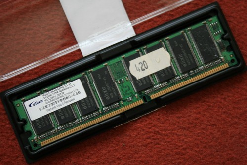Barette memoire elixir - barette, 512mb
