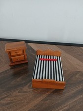 Lit + Table de Chevet ancien