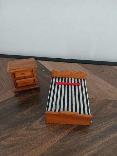 Lit table chevet - table, de