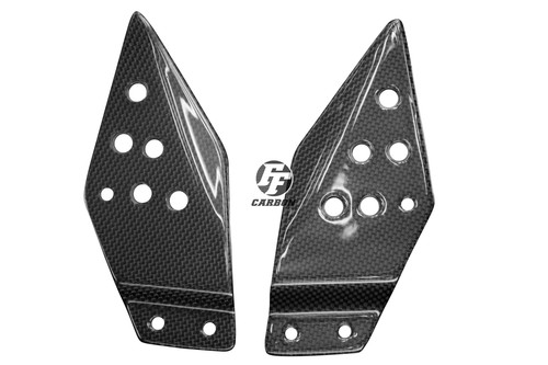 Platines repose pieds carbone - repose-pieds,