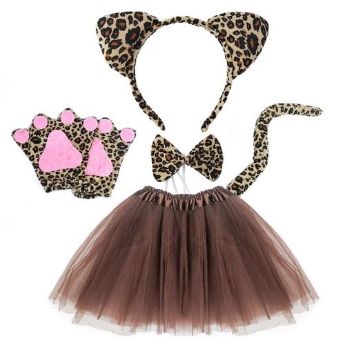5pcs leopard costume set - costume,