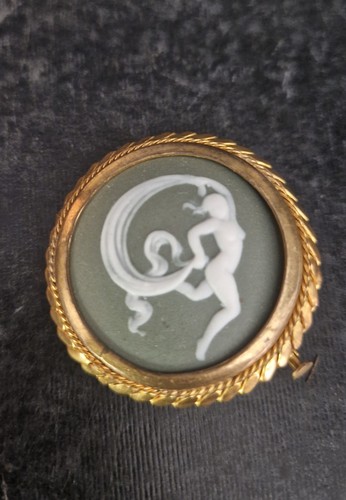 Broche camée vintage - , style