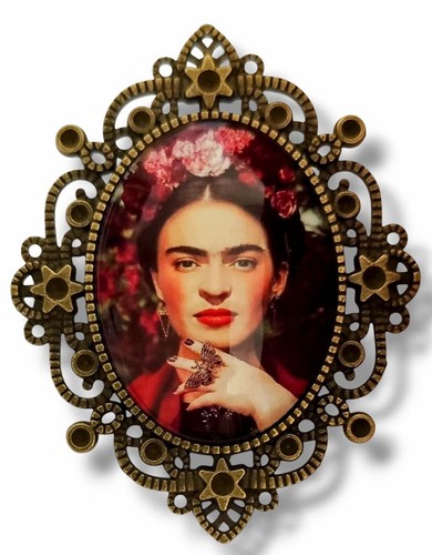Frida kahlo broche - kahlo,