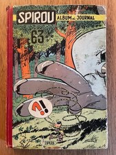 Recueil album SPIROU N° 63 du n° 1009 à 1018 (1957)