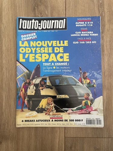 Revue auto journal 1991 - revue, 4