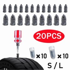 20pcs Car Vacuum Tire Rubber Repair Nail Tubeless Tire Repair Nails Repair Tool
