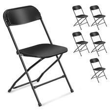 Lot de 6 chaises pliantes
