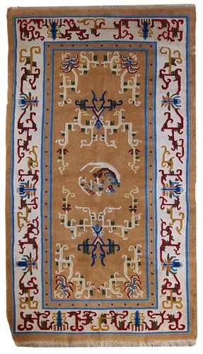 Tapis vintage art deco chinois - art,