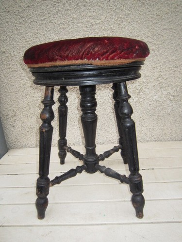 Tabouret piano xixeme - tabouret,