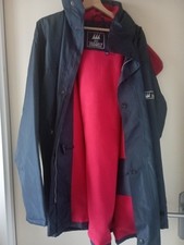 parka homme bleu marine et