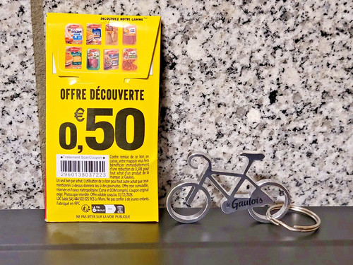 Porte cles velo gaulois - porte, le